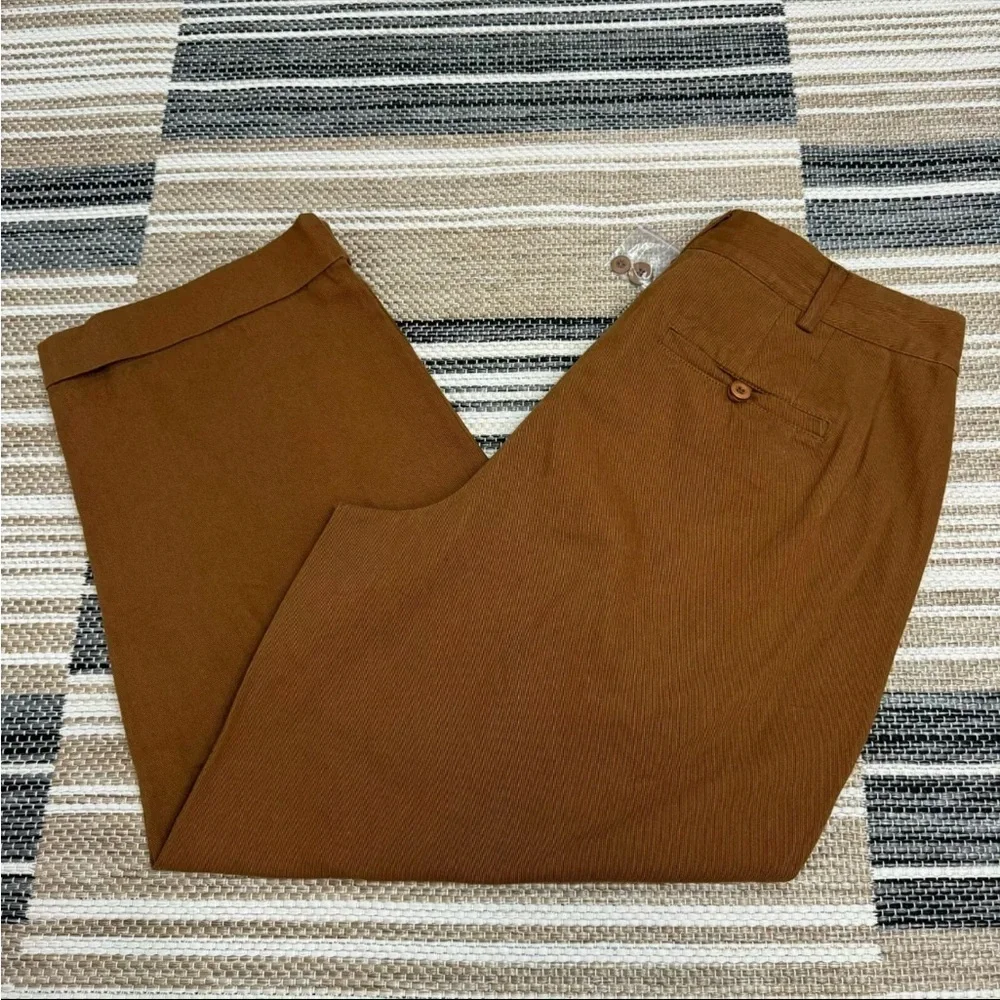Free People Needed Breaking Wide Leg Pleated Trouser Pants High Rise size 6 NWOT
